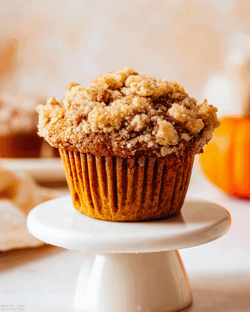 Apple Pumpkin Streusel Muffins Small Batch Recipe