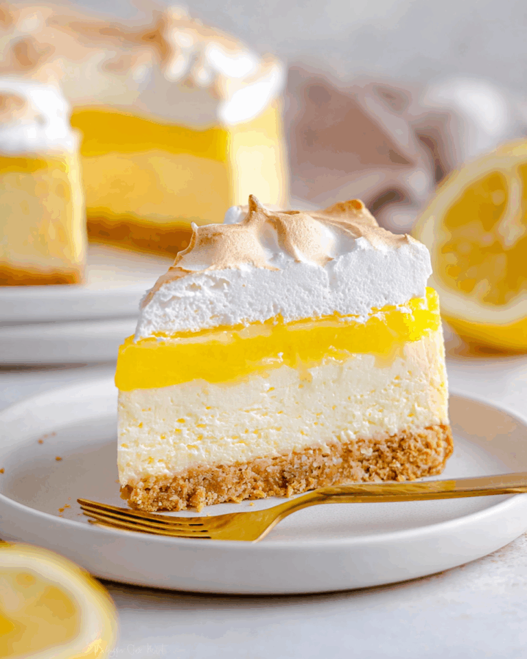 Lemon Meringue Cheesecake Recipe