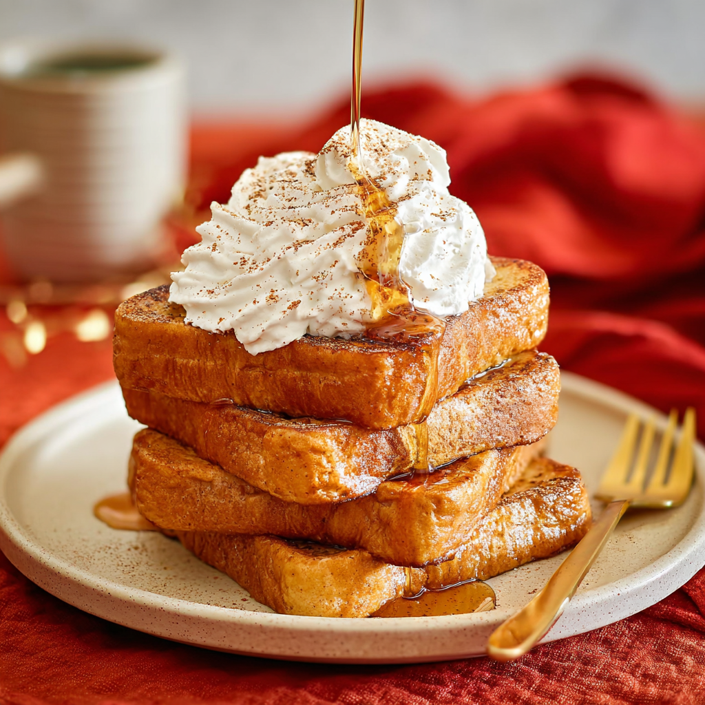Pumpkin Pie French Toast Recipe 4 Pumpkin Pie French Toast Recipe - Recipe Image