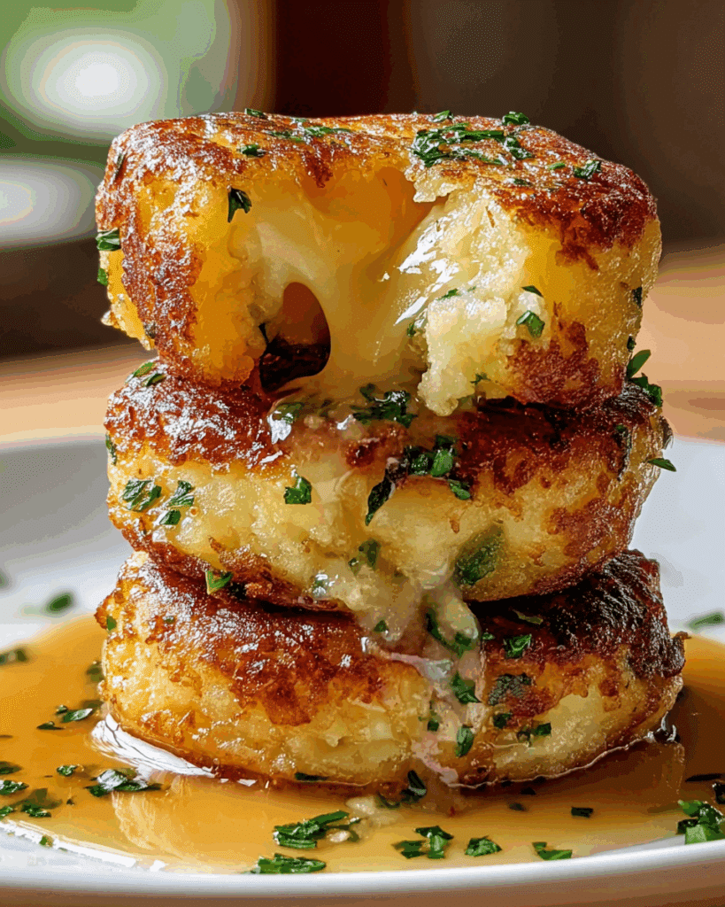 EASY MASHED POTATO CHEESE PUFFS RECIPE