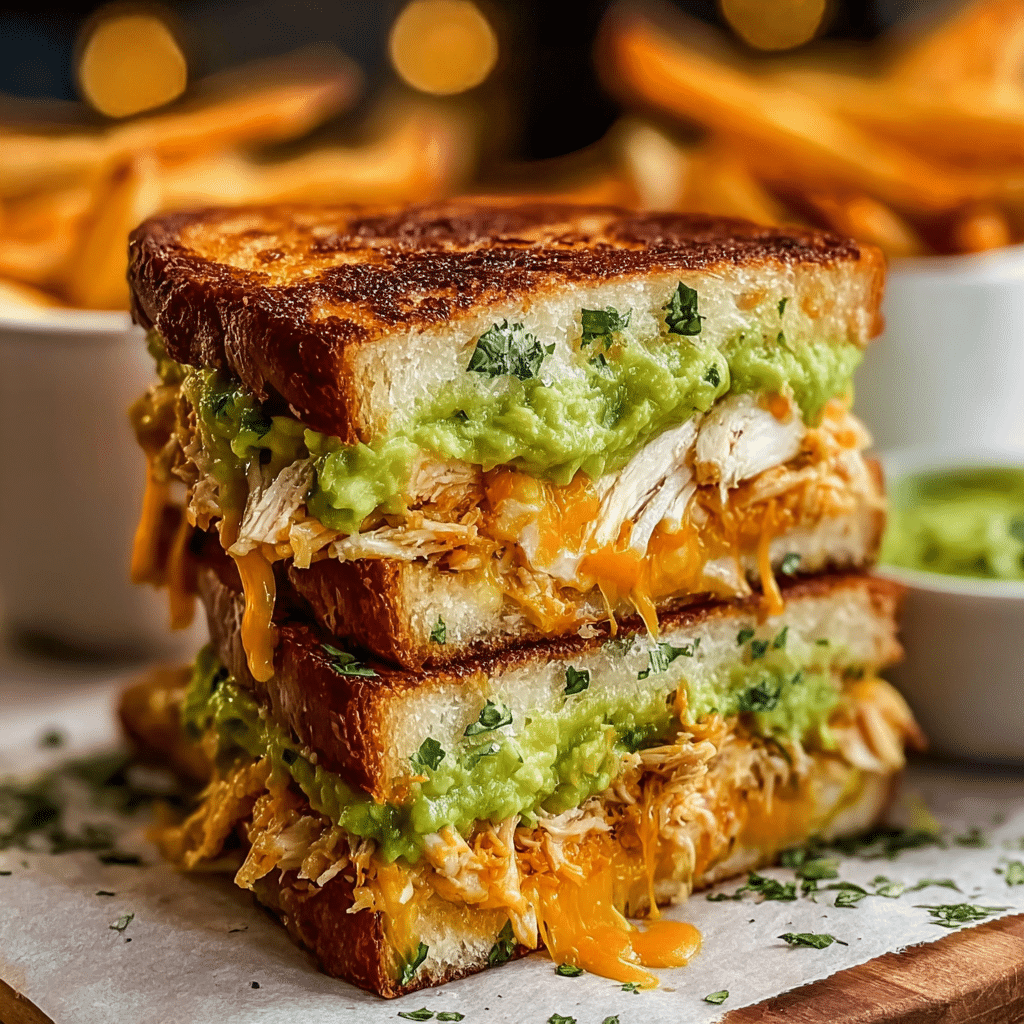 Chicken Avocado Melt Sandwich Recipe - Recipe Image
