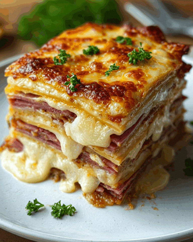 Layered Reuben Casserole Bake Recipe