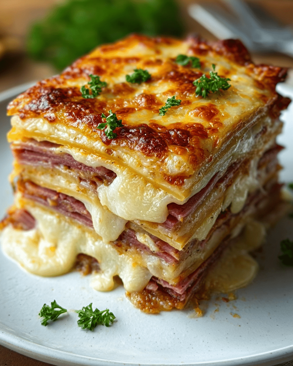 Layered Reuben Casserole Bake Recipe