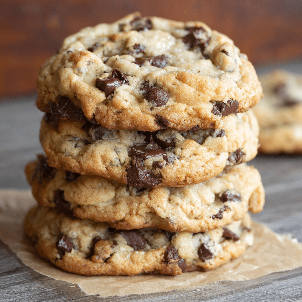 Thick & Chewy Chocolate Chip Cookies Recipe - Recipe Image