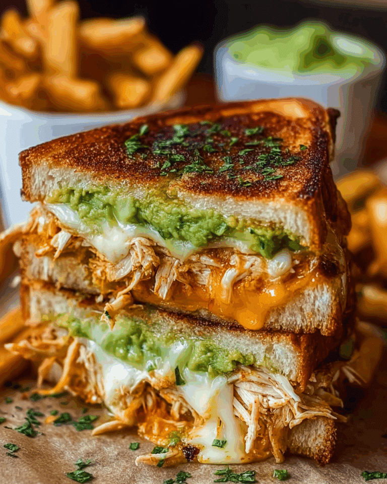 Chicken Avocado Melt Sandwich Recipe