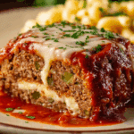 Stuffed Italian Meatloaf Recipe