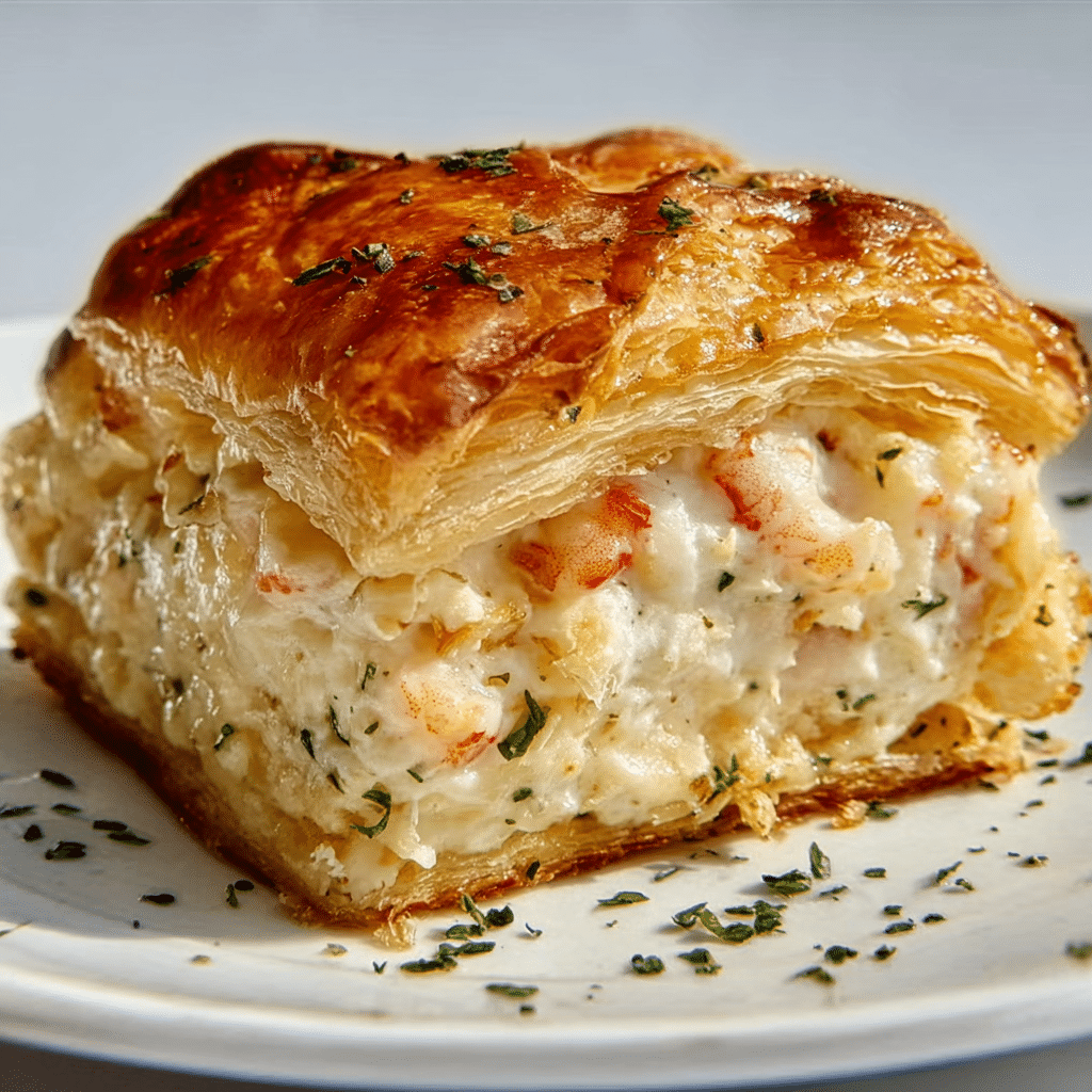 Shrimp Crab Biscuit Melt