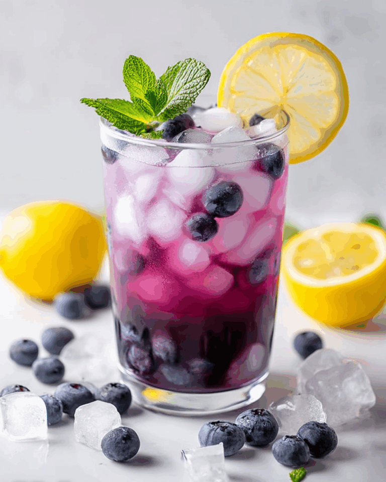 Blueberry Soda Recipe