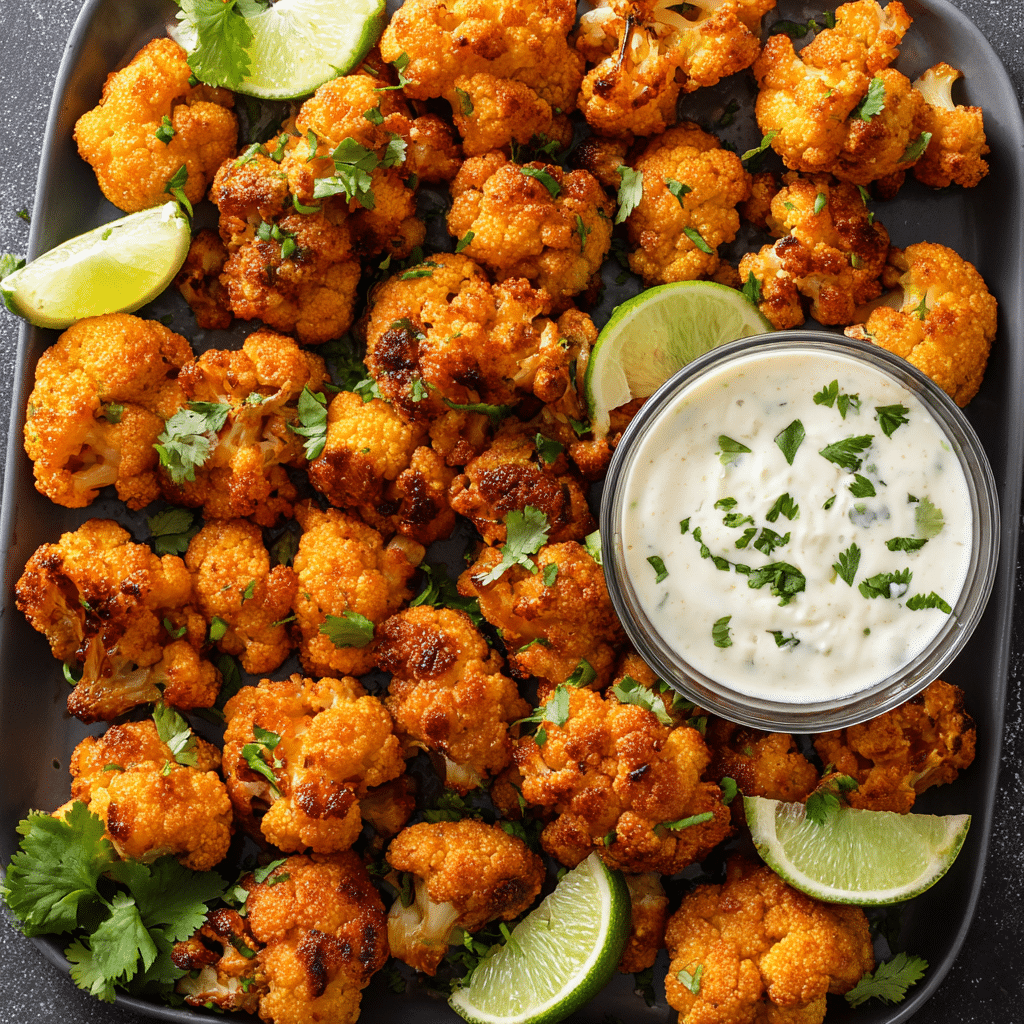 The Best Air Fryer Buffalo Cauliflower Recipe - Recipe Image
