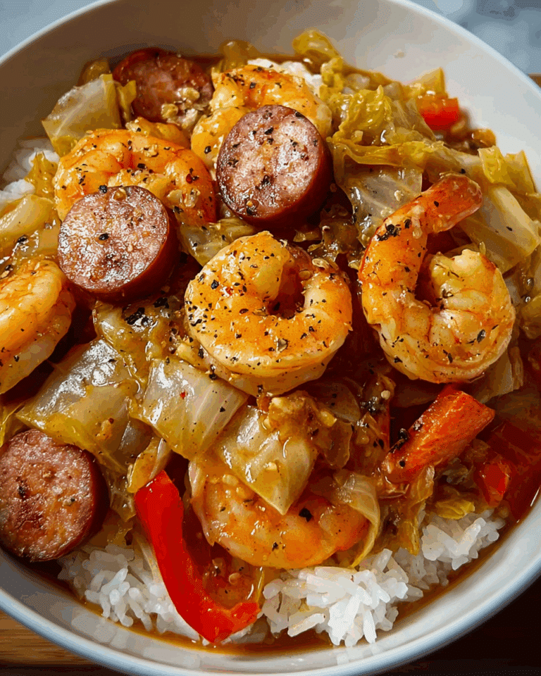 creamy cajun shrimp with sausage recipe