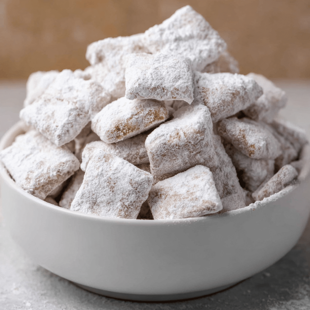 Snickerdoodle Puppy Chow Recipe - Recipe Image