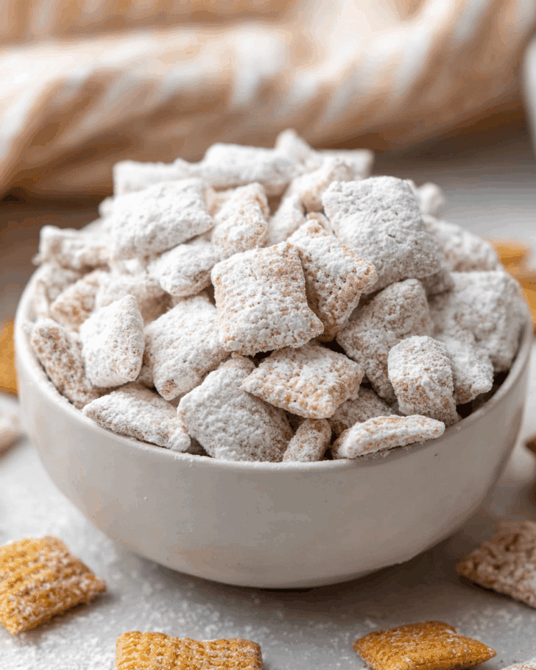 Snickerdoodle Puppy Chow Recipe