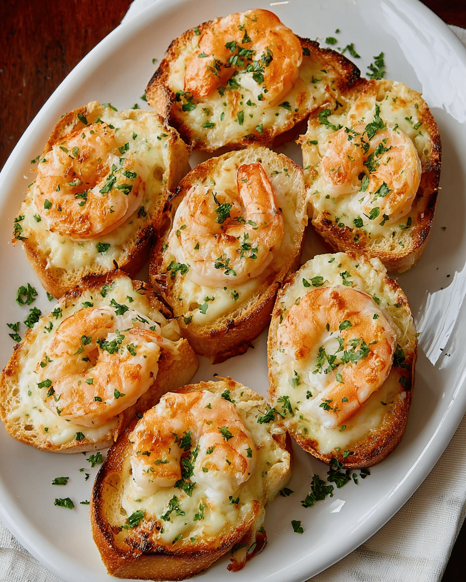 Crabby Shrimp Stuffed Garlic Bread Bombs Recipe