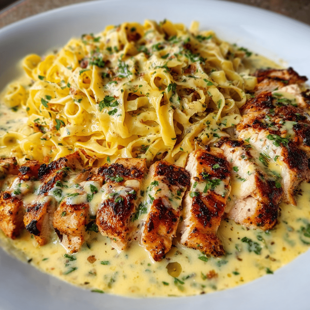 ken Spaghetti in Spicy Cajun Cream Sauce Recipe - Recipe Image