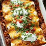 GROUND BEEF ENCHILADAS Recipe