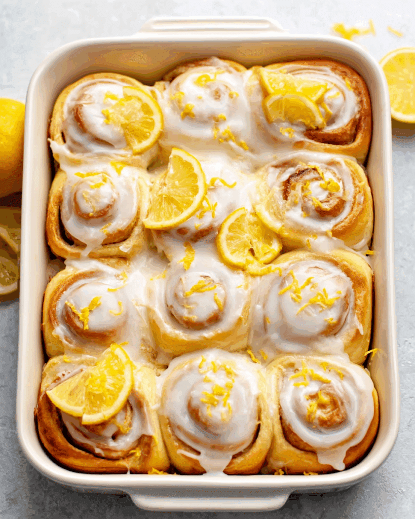 Lemon Sweet Rolls Recipe