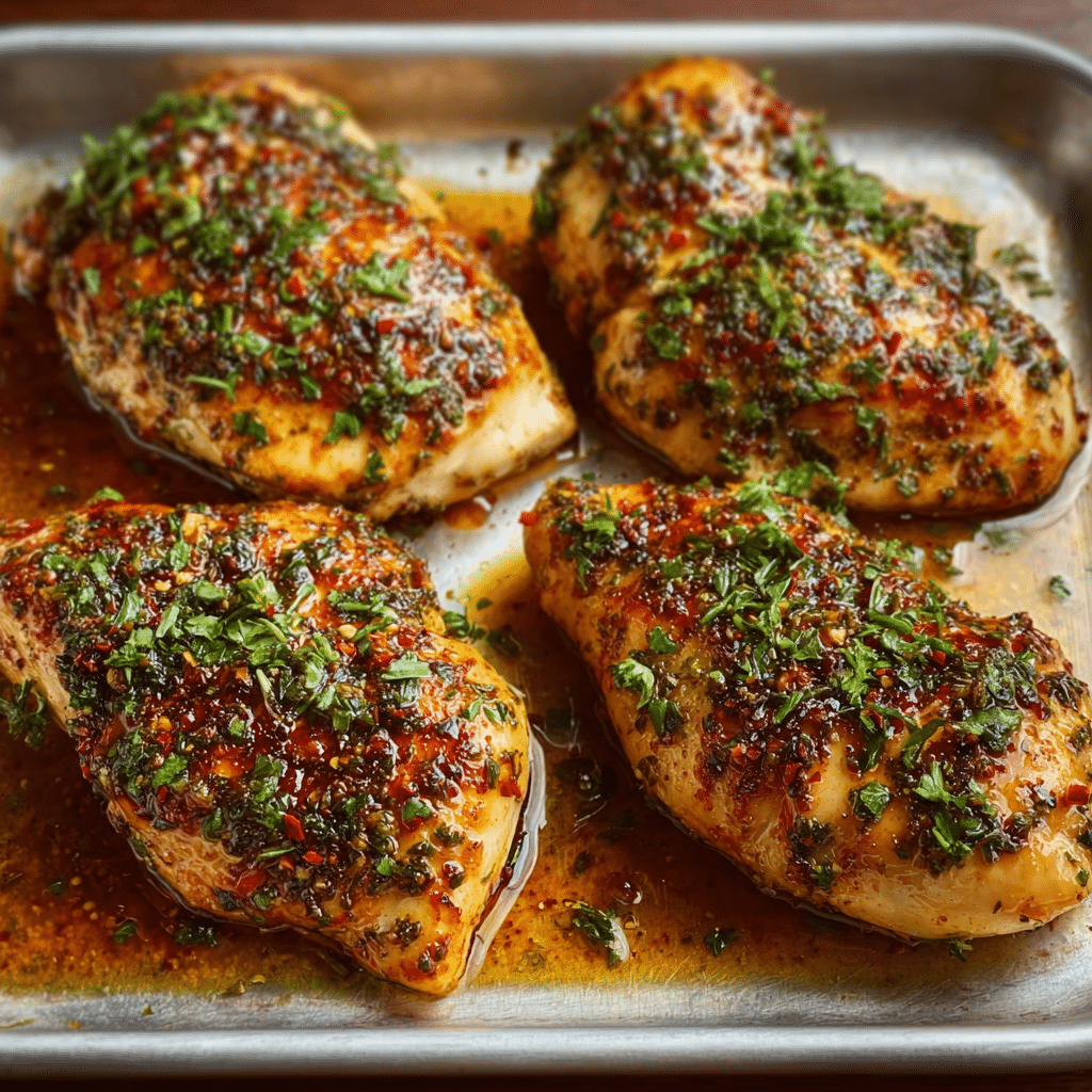 Easy Baked Honey Dijon Chicken Recipe - Recipe Image