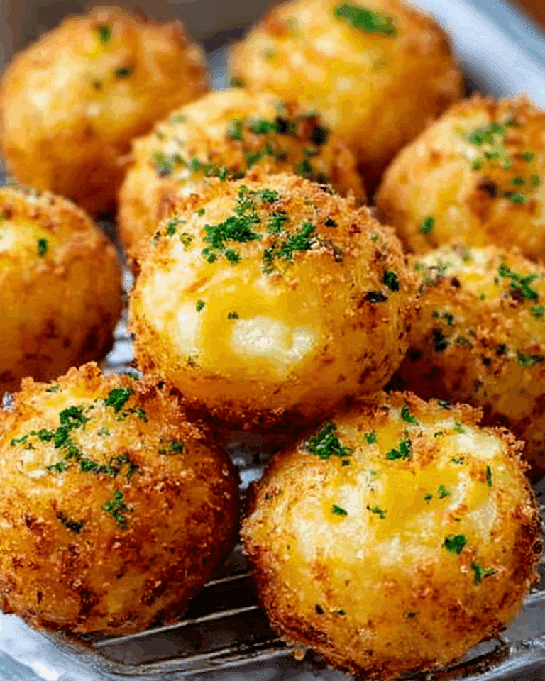 Crispy Potato & Cheese Bombs Recipe