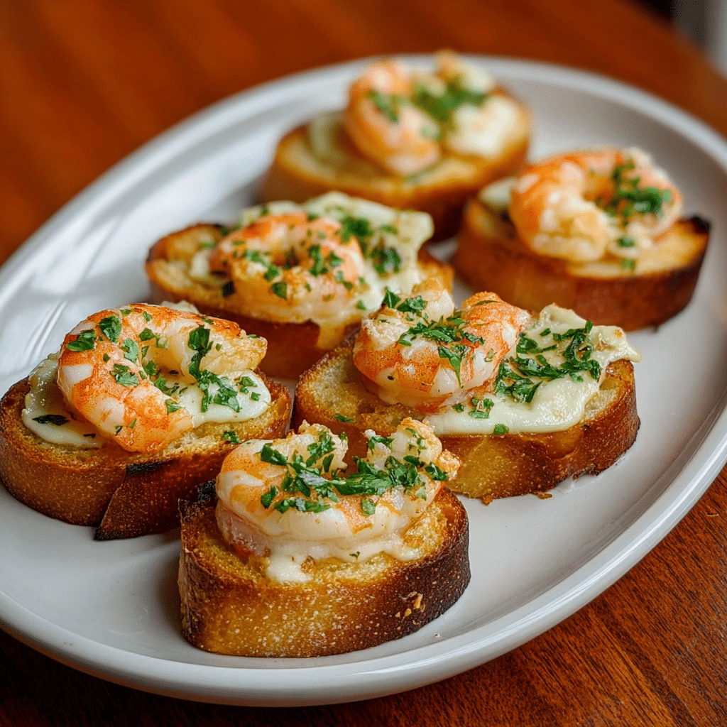 Crabby Shrimp Stuffed Garlic Bread Bombs Recipe - Recipe Image