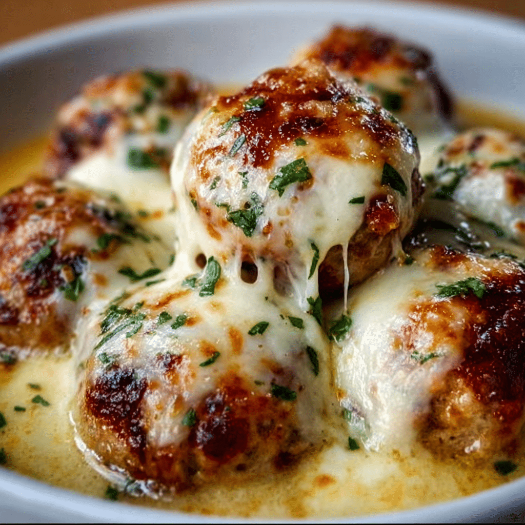 Melted Mozzarella & Ranch Chicken Bombs Recipe - Recipe Image