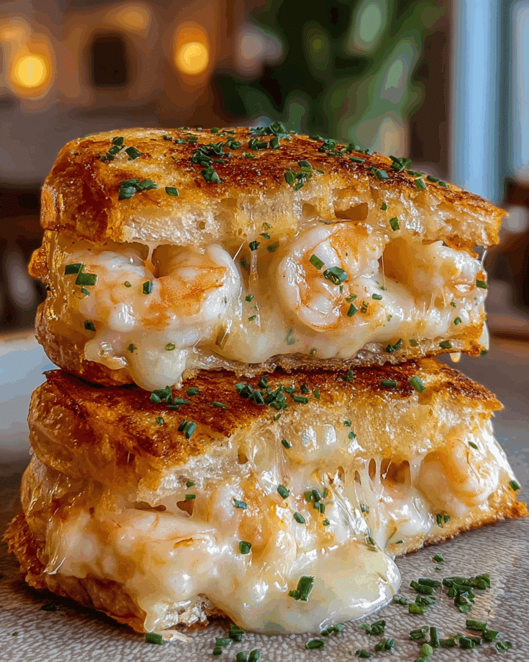 Shrimp Crab Biscuit Melt