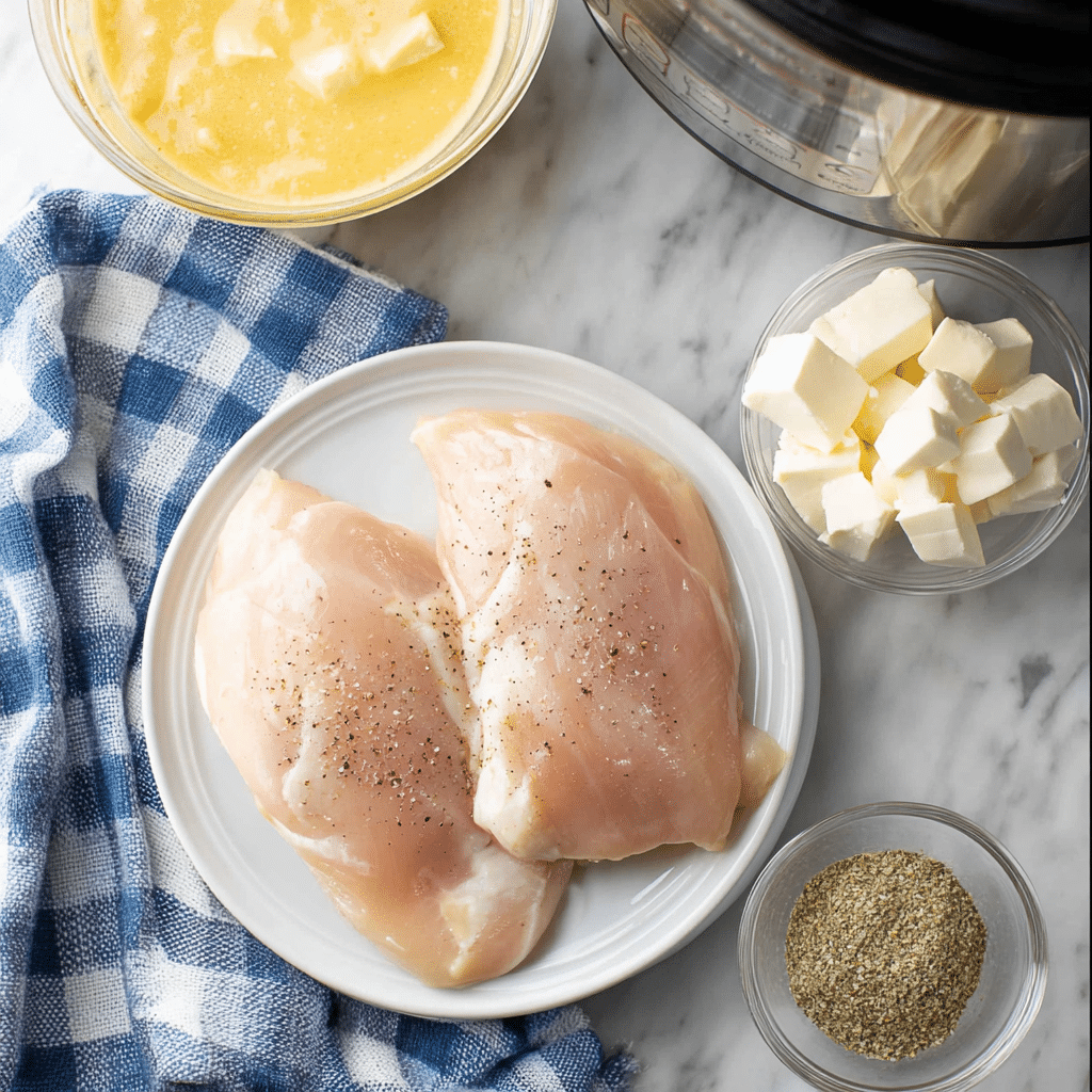 Creamy Ranch Slow Cooker Chicken Recipe - Recipe Image