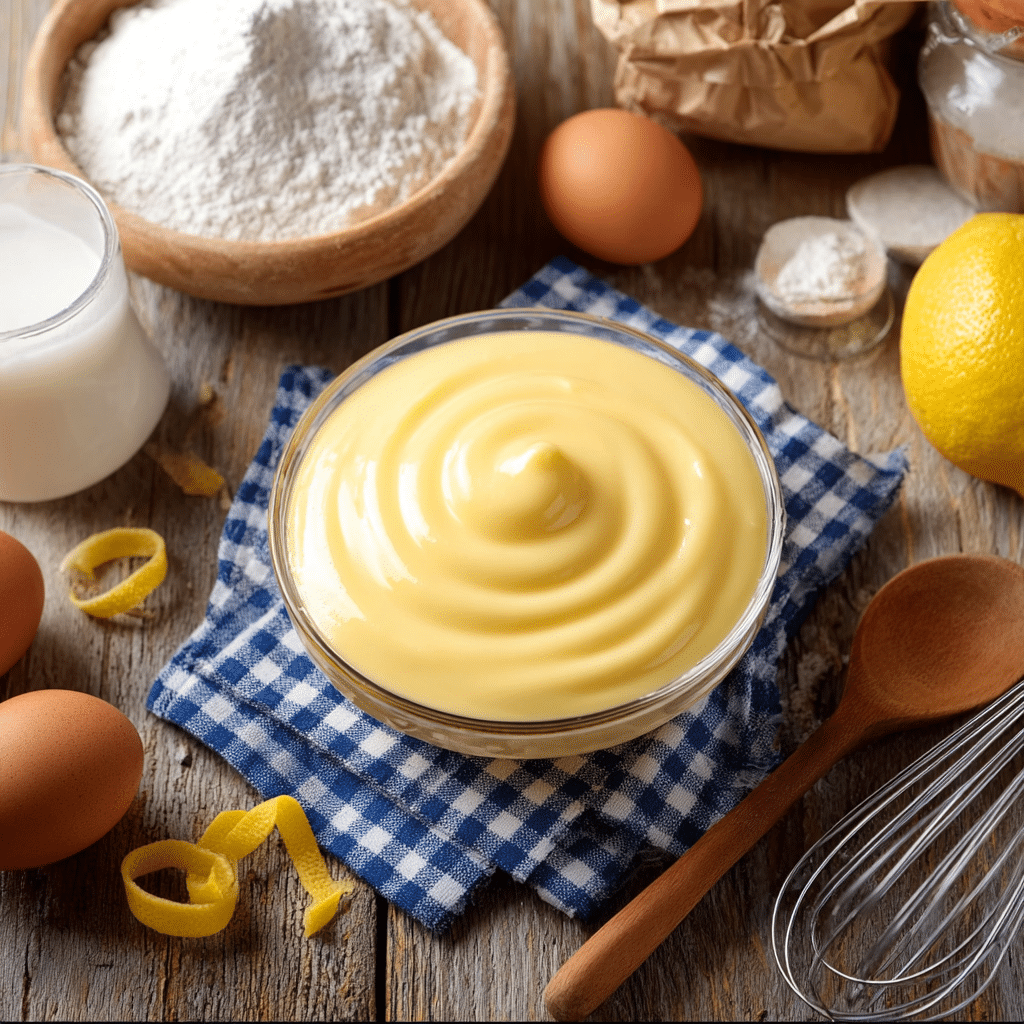 Crema Pasticcera Recipe (Italian Pastry Cream) Recipe - Recipe Image