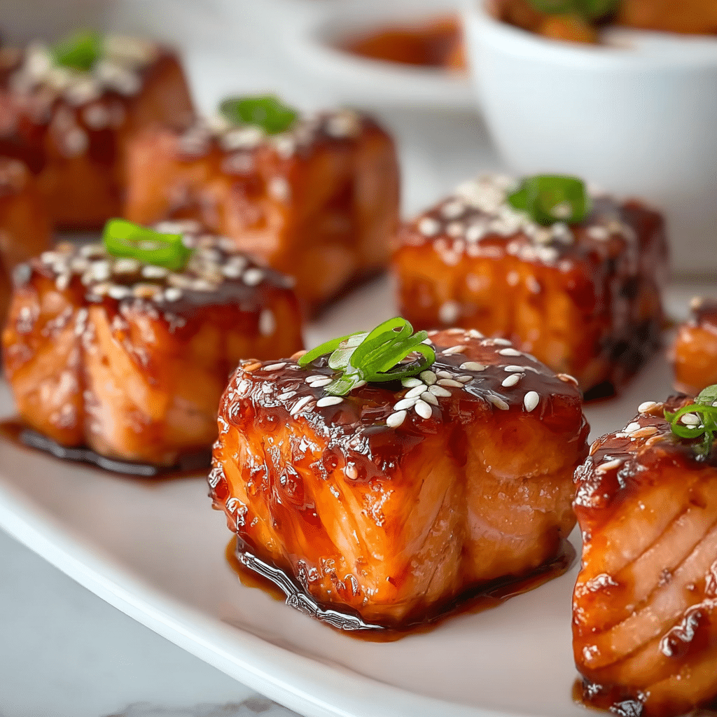 Bang Bang Salmon Bites Recipe - Recipe Image