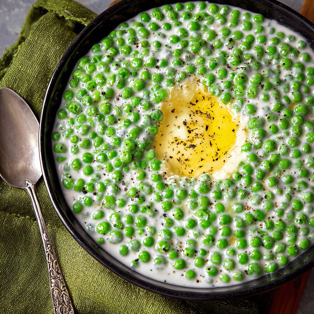 Creamed Peas Recipe - Recipe Image