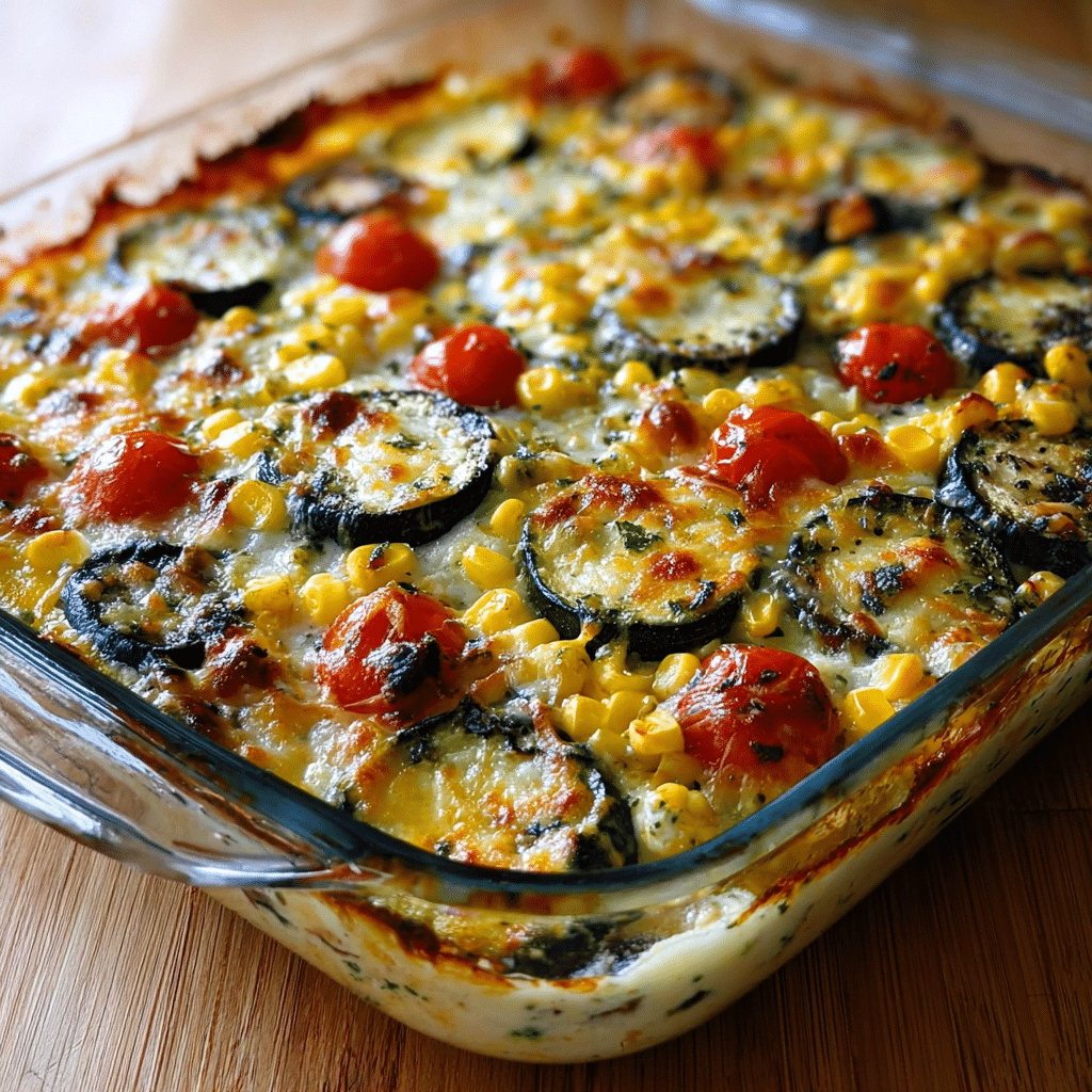 Tex-Mex Zucchini Bake Recipe - Recipe Image