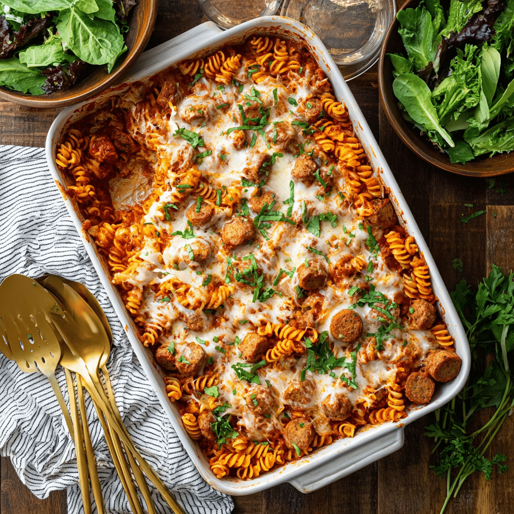 Easy Lasagna Casserole Recipe - Recipe Image