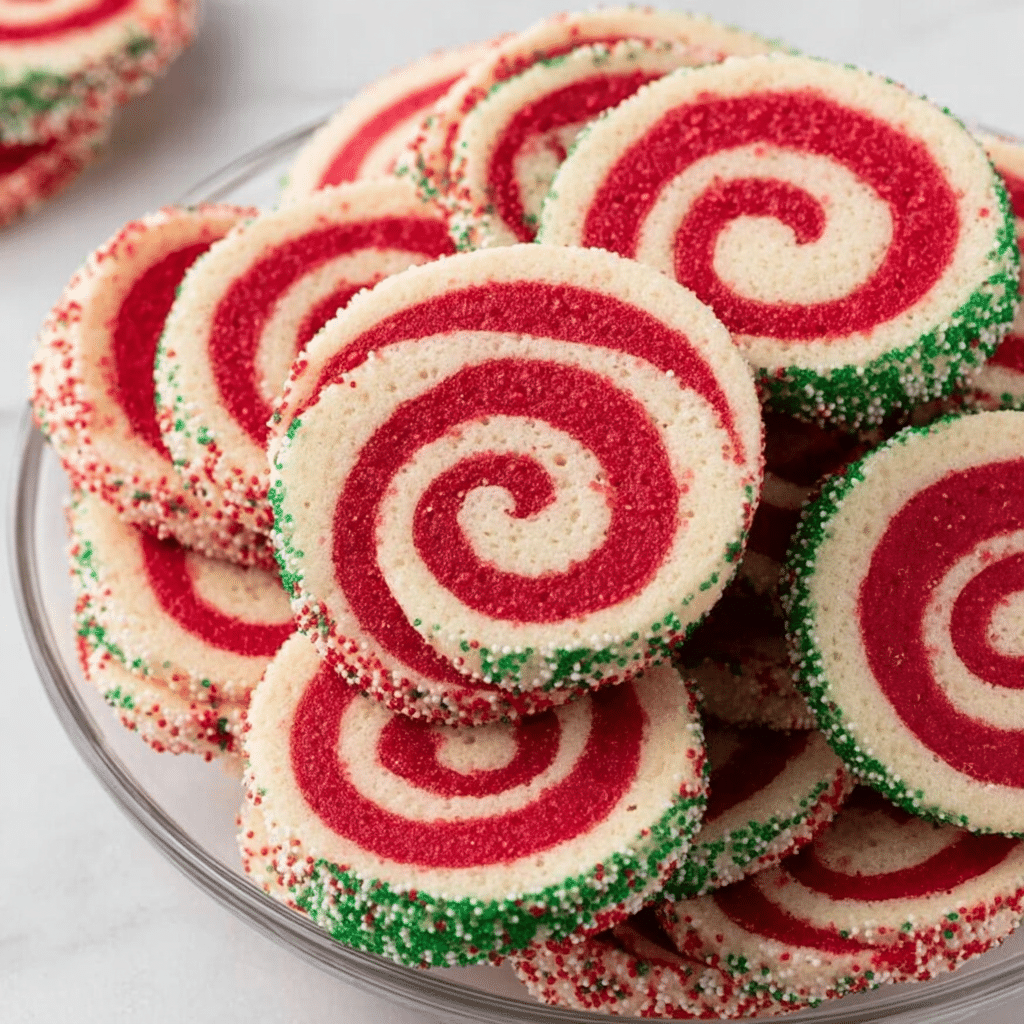 Christmas Pinwheel Cookies Recipe - Recipe Image
