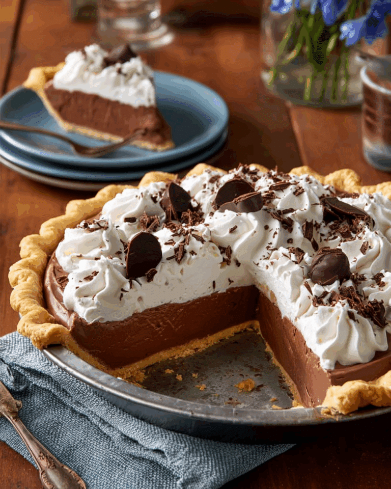 The Best Old-Fashioned Chocolate Pie Recipe
