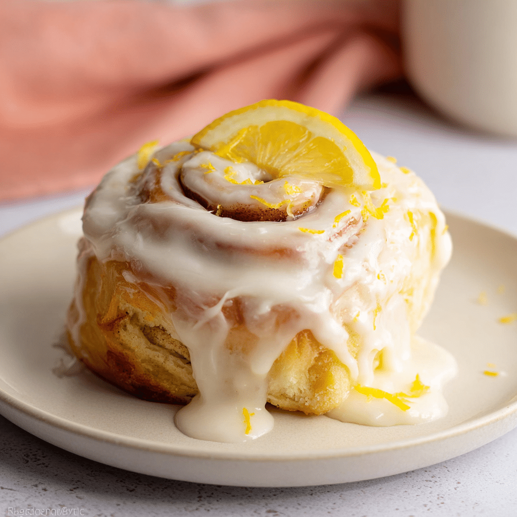 Lemon Sweet Rolls Recipe - Recipe Image