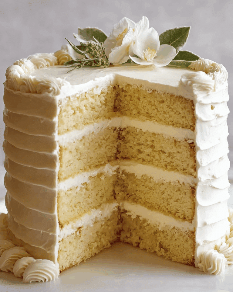 buttermilk cake with buttercream frosting Recipe
