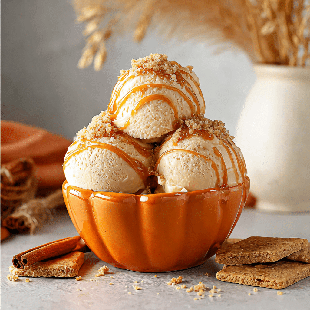 Pumpkin Ice Cream Recipe - Recipe Image