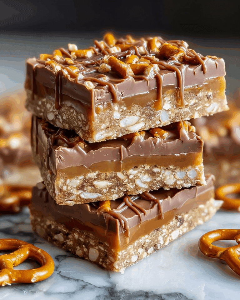 No-Bake Peanut Butter Pretzel Clusters Recipe