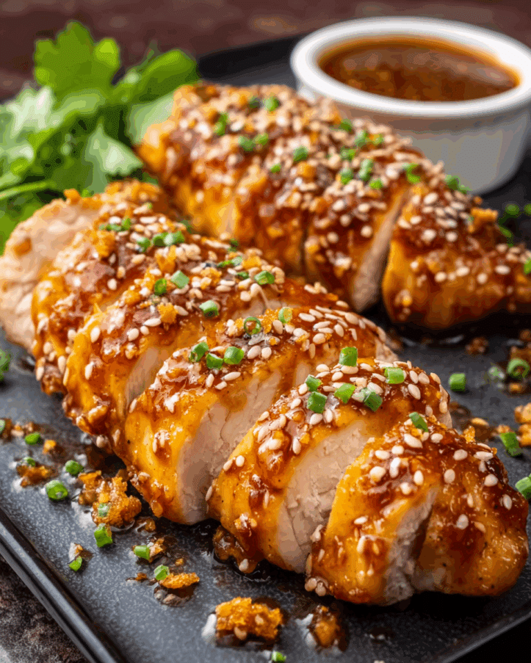 Baked Crunchy Hot Honey Chicken Recipe