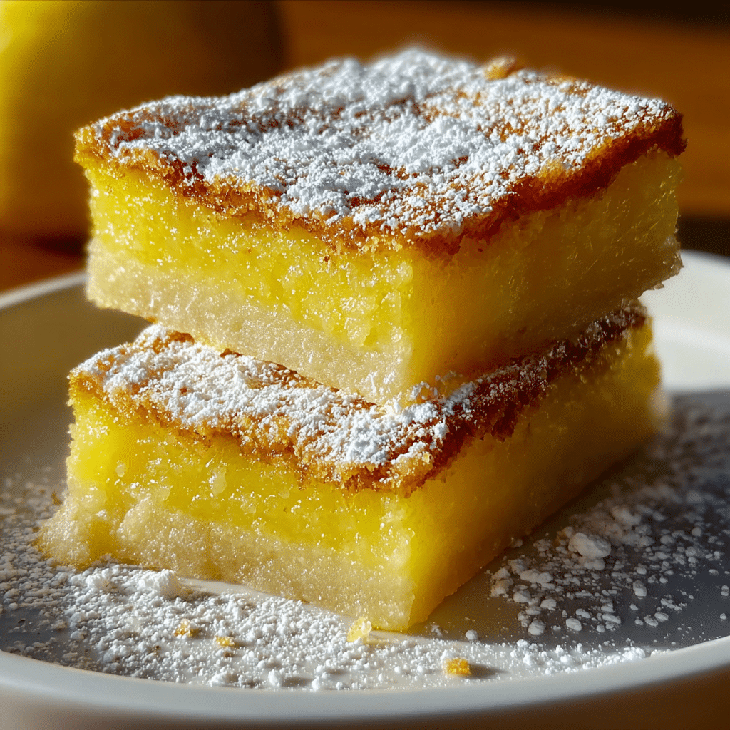 two ingredient lemon bars Recipe - Recipe Image