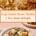 French Onion Chicken and Rice Bake Recipe