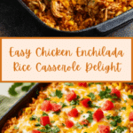 Chicken Enchilada Rice Casserole Recipe