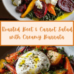 ROASTED BEETS AND CARROTS SALAD WITH BURRATA Recipe