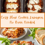 Slow Cooker Lasagna Recipe