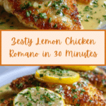LEMON CHICKEN ROMANO Recipe