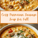 Parmesan Italian Sausage Ditalini Soup Recipe