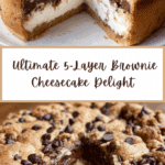 5 Layer Cookie Box Brownie Cheesecake Recipe