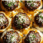 Irresistible Garlic Parmesan Cheeseburger Bombs Recipe
