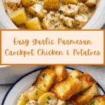 GARLIC PARMESAN CROCKPOT CHICKEN AND POTATOES Recipe