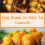 Sloppy Joe Tater Tot Casserole for Dinner Recipe