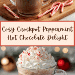 Crockpot Peppermint Hot Chocolate Recipe